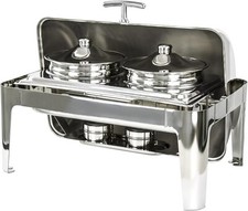 Stainless Steel Roll Top Lid