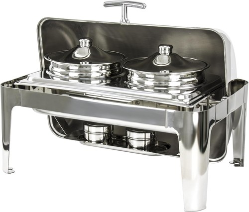 Stainless steel roll top - stainless, lid