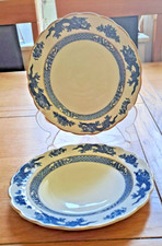 2 Booths Vintage Blue White