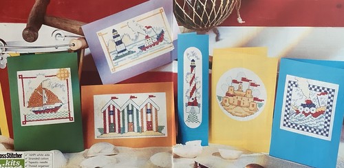 Cross stitch chart seaside - chart,