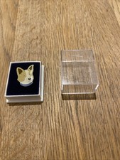 1980 Pembroke Welsh Corgi Dog Lapel Pin – Rare Vintage 2 x 2 cm (0.8" x 0.8") #4