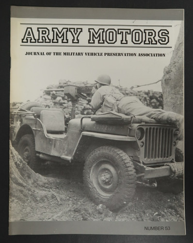Army motors magazine journal - army,