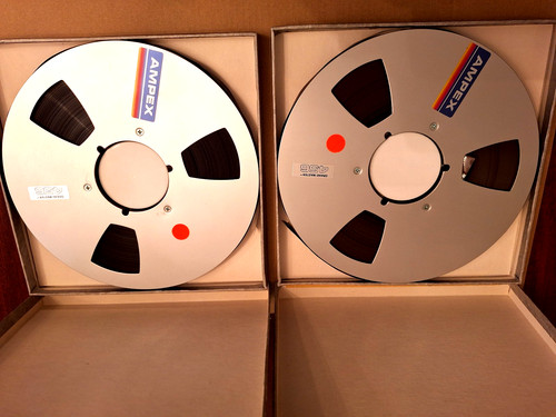 One pair ampex 2 - , 1/2"