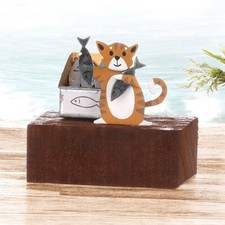 Ginger Tomcat Selling Fish