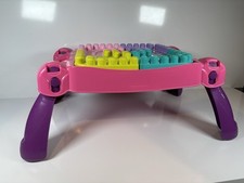 Mega Blocks Table With Storage & Mega Block Bricks