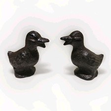 Pair miniature cast iron - of,