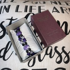 PURE By Coppercraft Beautiful Jewellery Magnetic Hematite Purple Bracelet #2