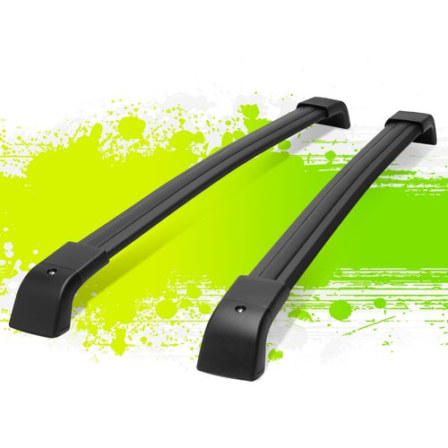 Black roof top rack - black, cross