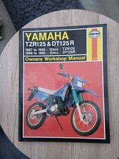 Yamaha Tzr125 and Dt125r Haynes Owners Workshop Manual Good Condition