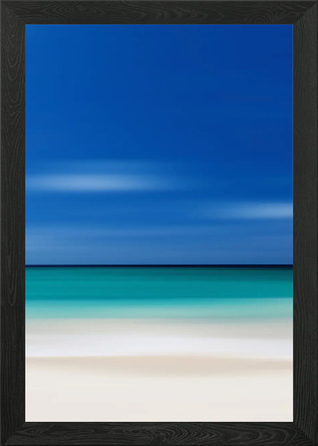 Abstract seascape framed - abstract,