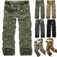 Mens Army Cargo Combat