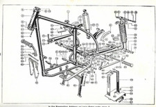 velocette venom clubman thruxton project ILLUSTRATED SPARE PARTS book DISC disc