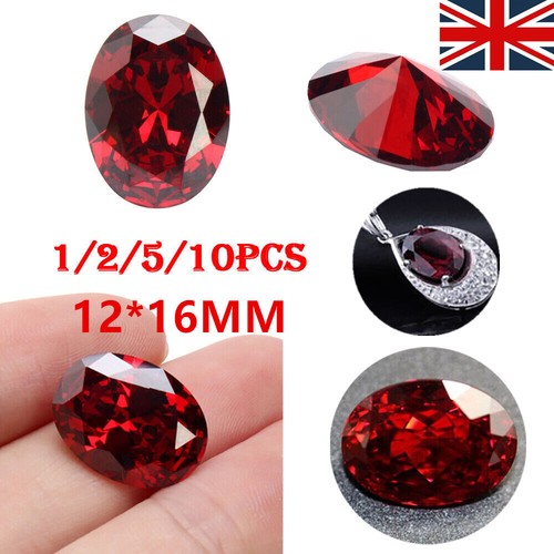 10x red 89ct 12 - red, 12*16mm
