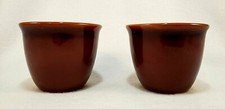 Set of 2 T.G. Green Keystone Ware Church Gresley England Individual Crocks Bowls