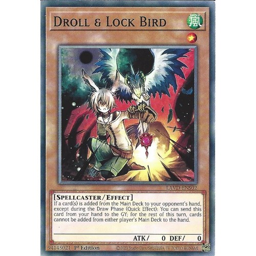 Lavd ens02 droll lock - lock, bird