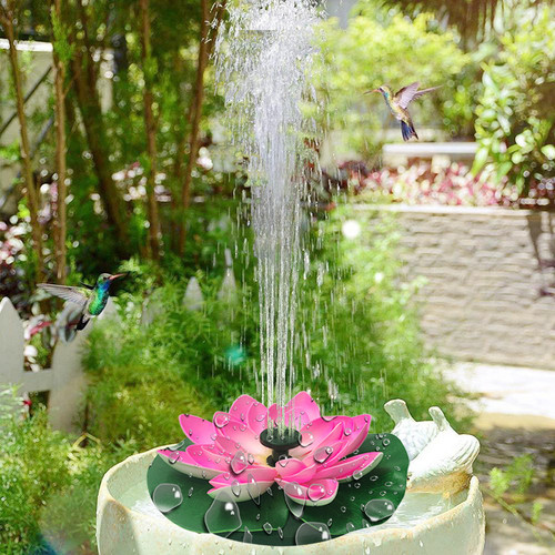Lotus shaped usb fountain pump - lotus,