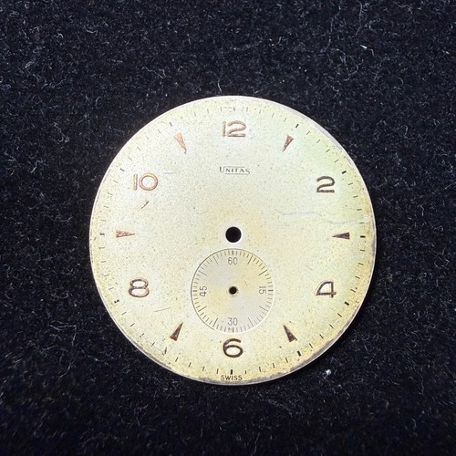 Unitas watch dial diameter - dial,