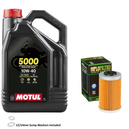 Sxf250 oil and filter - and, kit