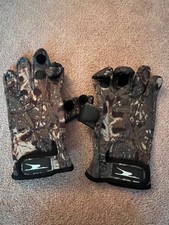 Crane Large / X Large mens gloves fold down fingertips Polyester