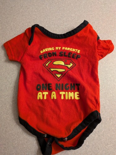 Superman bodysuit infant - superman, 0-3
