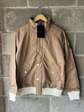 Mens Makia Brown Short Raglan