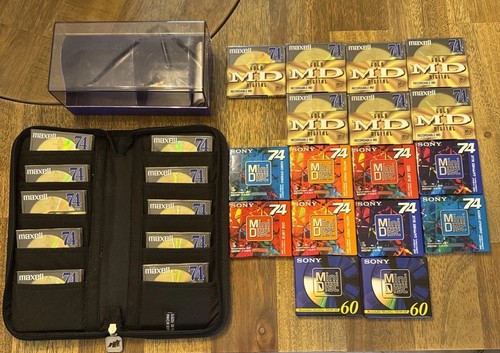 Sealed minidiscs sony - sealed,