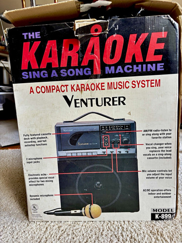 Venturer 899 karaoke machine - k-899,