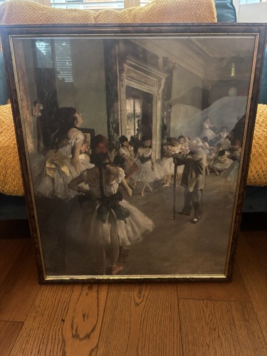 Vintage edgar degas - degas, ballet