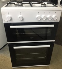 Beko FDG6201W Gas Cooker with Gas Hob 60cm Free Standing -  White (11040)