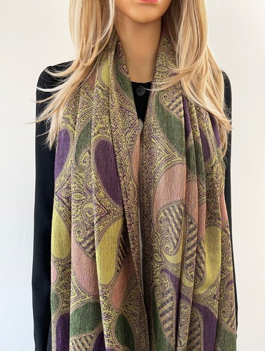 Large paisley pashmina shawl - large,