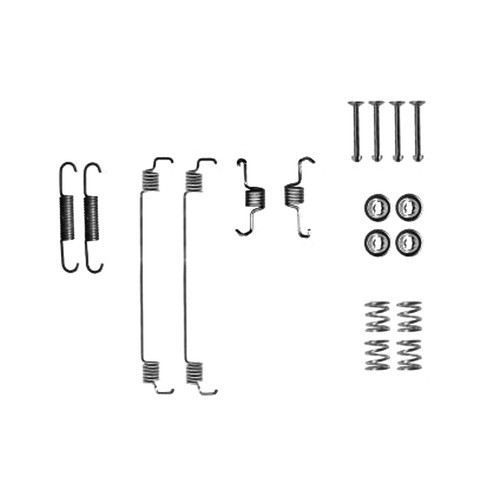 Rear brake shoe - rear,