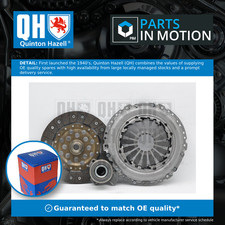 Clutch Kit 3pc (Cover+Plate+Releaser) fits VAUXHALL ASTRA J 1.3D 09 to 15 A13DTE