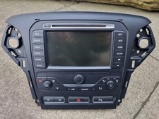 Ford Mondeo Mk4 CD Radio Satellite Navigation Control Climate Control Unit 10-14