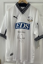 Derby County Signed Shirt Rams