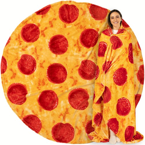 Pizza blanket for kids - blanket,
