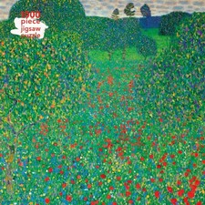Adult Jigsaw Puzzle Gustav Klimt: Poppy Field 1000-Piece Jigsaw Puzzles (Jigsaw)
