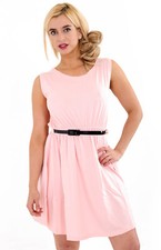 GIRLS PARTY FLORAL KIDS PLAIN BODY CO SKATER DRESS FLARED BELTED PRINTED DRESSES