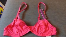 Princesse Tam Tam Bra U/Wired Non-Padded Triangle Style 32A Bling Pink BNWT