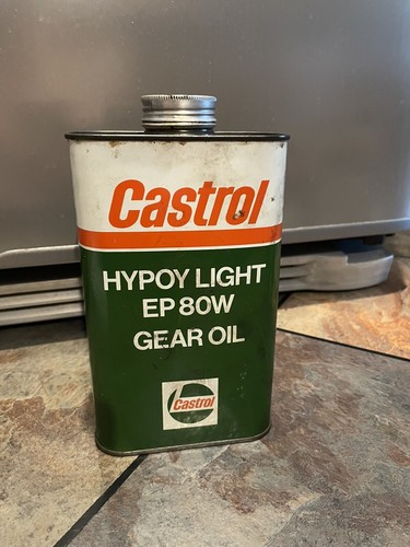 Old castrol oil can - castrol,
