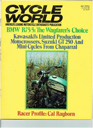 July 1973 cycle world - 1973,