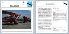 Pitts S-2 Special - Trainer - Warplanes Collectors Club Card