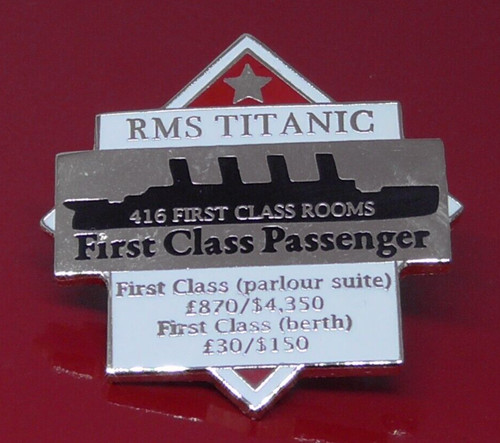 Danbury mint enamel titanic - mint,