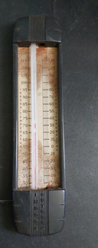 Vintage bakelite thermometer - vintage,