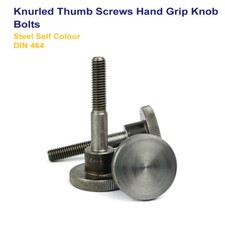 M3 x 8mm KNURLED THUMB SCREWS