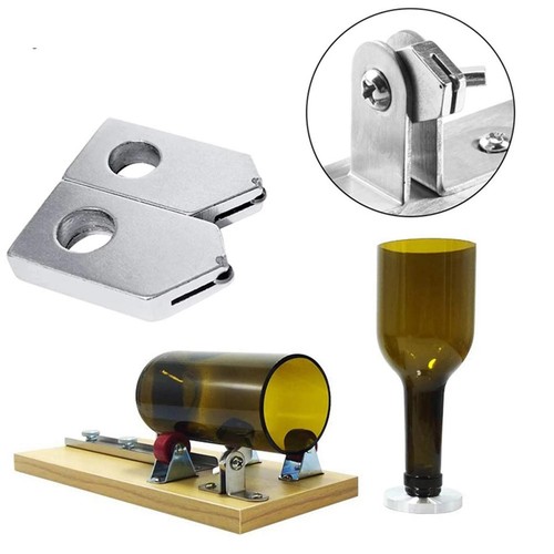Glass bottle cutter cutting - glass,