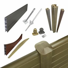 Plastic fence panels composite - plastic,