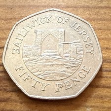 Bailiwick of Jersey 50p coin