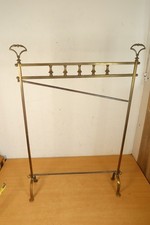 ANTIQUE EDWARDIAN BRASS FRAMED