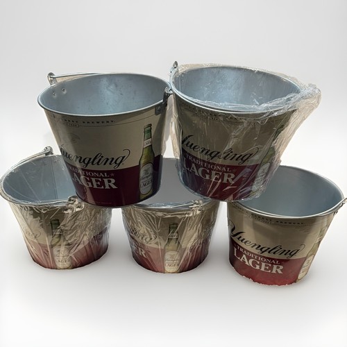 Yuengling metal beer bucket - yuengling,