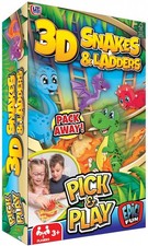 3D Dino Snakes & Ladders Pick